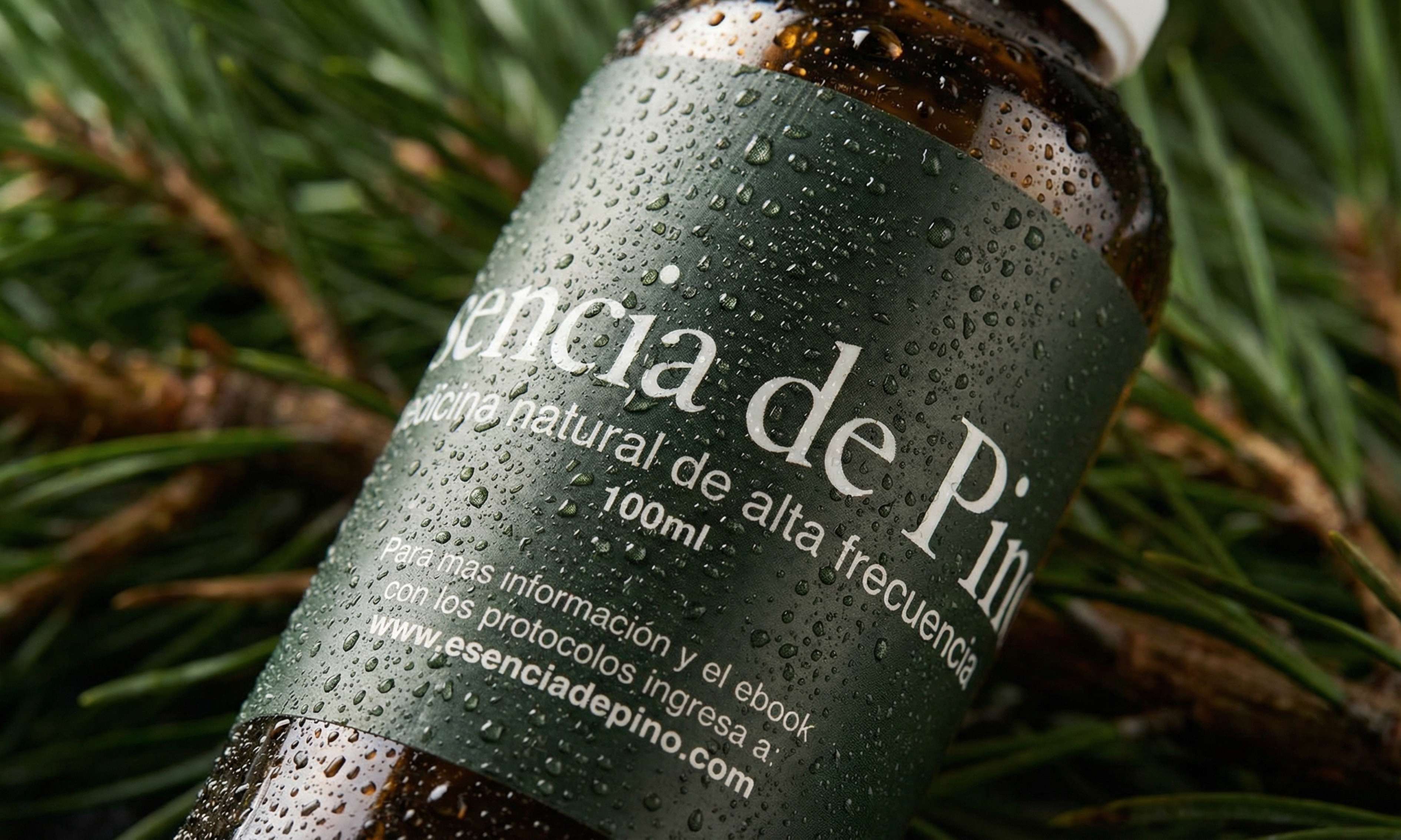 Esencia de Pino Trementina 100% Natural Colombia